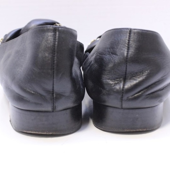 CHANEL Chain and leather loafers size 40 - Picture 5 of 6